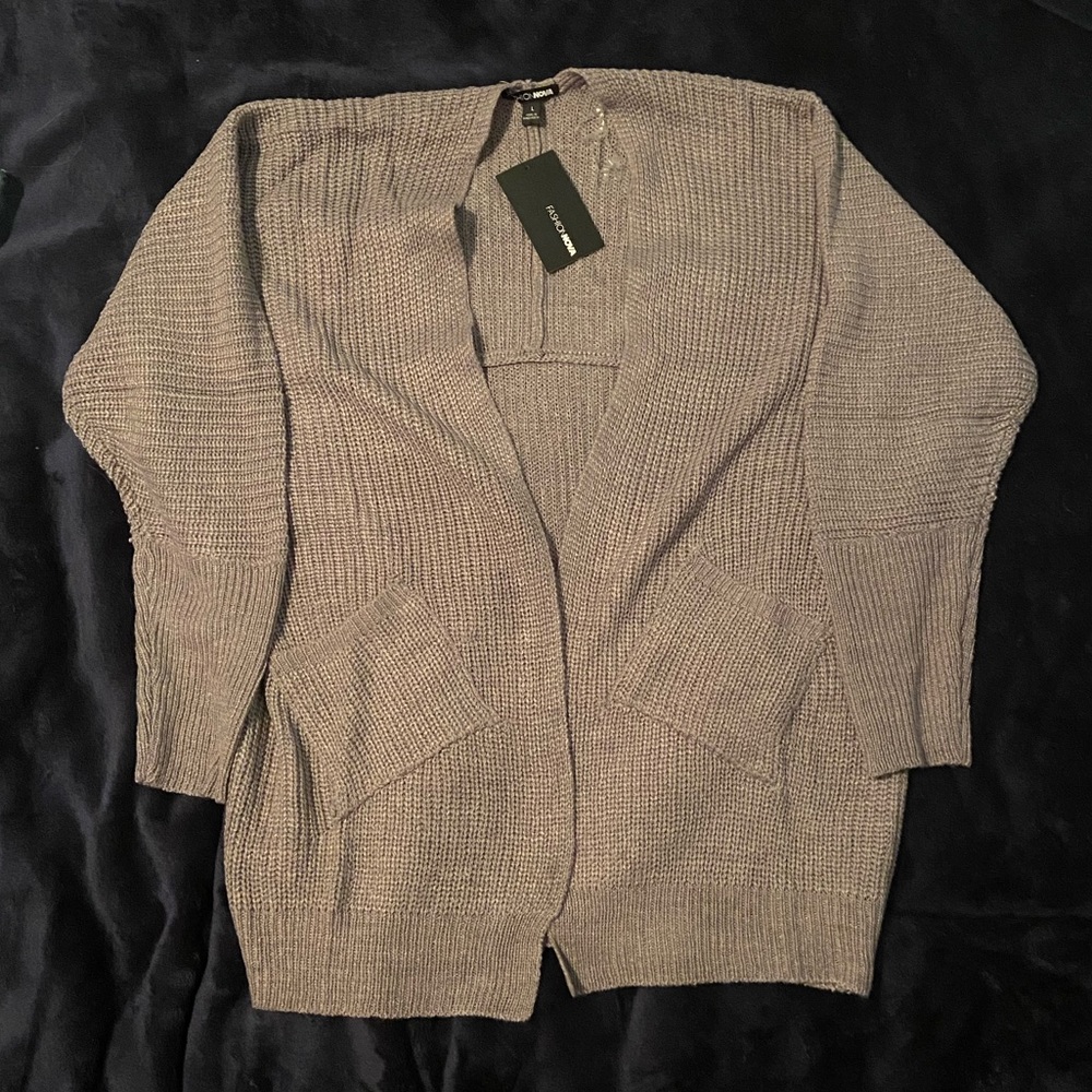 Fashion Nova Reserved For You Oversized Cardigan